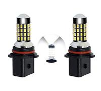 MCK Auto - Remplacement pour Ensemble d'ampoules blanches à LED CanBus P13W, très clair et sans erreur, compatible avec A4 B8