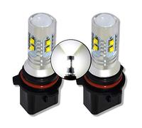 MCK Auto - Remplacement pour Set d'ampoules blanches à LED CanBus P13W très clair et sans erreur compatible avec A4 B8 Q5