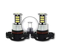 MCK Auto - Remplacement pour Set d'ampoules blanches H16 LED CanBus très clair et sans erreur compatible avec A3 8P