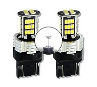 MCK Auto - Remplacement pour T20 7443 W21/5W LED CanBus Ensemble d'ampoules blanches très claires et sans erreur compatibles avec A1 Mito