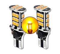 MCK Auto - T10 T15 W16W Ampoules LED Canbus Ambre Orange Clignotants Très Lumineux et Sans Erreur Compatible avec A1 8X XE - GB6R2 - Transformez Votre Conduite [Classe énergétique A+++]