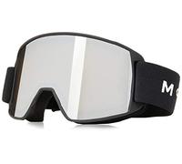McKINLEY Base 3.0 Mirror Lunettes de Ski Hommes, Black, FR : Taille Unique (Taille Fabricant : 2)