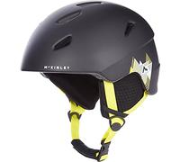 McKINLEY Casque de Ski Pulse JR HS-016 Enfant Unisex-Youth, Black/Yellow, Medium