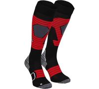 McKINLEY Chaussettes Brima Chaussettes Homme Black Night/Red FR : S (Taille Fabricant : 36-38)