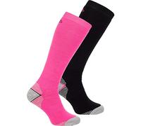 McKINLEY Chaussettes Rob 2Pack Chaussettes Homme Pink/Black Night FR : S (Taille Fabricant : 36-38)