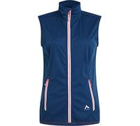 McKinley Ciamarello Veste, Bleu Marine/lumière Rouge, 52 Femme