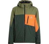 McKinley Dorian Veste pour garçon Green Dark/Olive Dar 116