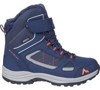 McKinley Garçon Unisex Kinder Maine Mid Wi Aqb Botte de randonnée, Navy/Orange Dark/Cha, 30 EU