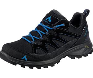 McKinley Homme Vulcanus AQX Trail Running Shoe, Black/Anthracite/Blu, 43 EU