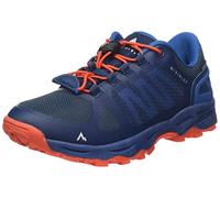 McKINLEY Kansas III Aqb, Mocassin Mixte, Blue Petrol/Red, 44 EU
