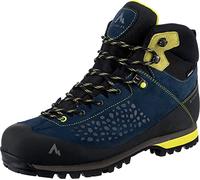McKinley McKINLEY Blackiston Mid AQX, Chaussure de Course Tout Terrain Homme, Bluedark/Greenlime, 41 EU