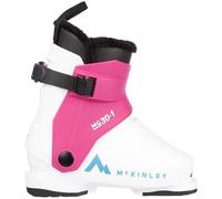 McKINLEY Mg30-1, Chaussures De Pente Garçon Unisex Kinder, White/Pink, 24 EU