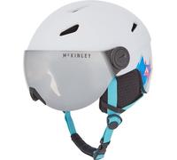 McKINLEY Pulse S2 Visor HS Casque de Ski White/Turquoise M