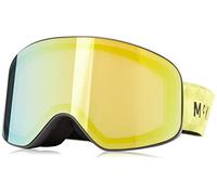 McKINLEY REVO Lunettes de Ski Flyte Enfants Lunettes de Ski Enfant Black/Yellow FR : Taille Unique (Taille Fabricant : 2)