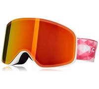 McKINLEY REVO Lunettes de Ski Flyte Lunettes de Ski Enfants Lunettes de Ski Enfant White/Red FR : Taille Unique (Taille Fabricant : 2)
