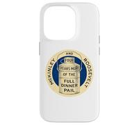 McKinley Roosevelt 1900 - Seau de dîner Complet Campagne Coque pour iPhone 14 Pro