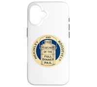 McKinley Roosevelt 1900 - Seau de dîner Complet Campagne Coque pour iPhone 16