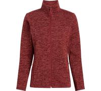 McKINLEY Sammy Full Zip Veste polaire pour femme Melange/Red Dark 46
