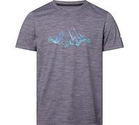 McKinley Shay T-Shirt, Mélange/Anthracite/G, XXL Homme