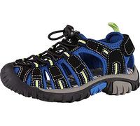 McKINLEY Trek-Sandale Vapor II Walking Shoe, Black/Blue/Lime, 36 EU