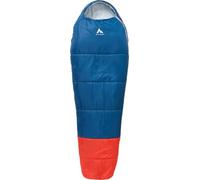 Mckinley Unisex Camp SoftPro 5 Sac de Couchage Momie pour Enfant Blue Petrol/Red/Blue 195L