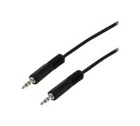 MCL - Câble audio - mini-phone stereo 3.5 mm mâle pour mini-phone stereo 3.5 mm mâle - 1.5 m