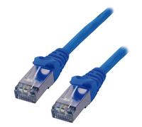 MCL 1m Cat6a S/FTP câble de réseau Bleu S/FTP (S-STP)