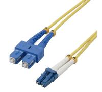 Mcl 1m Sc/lc Câble De Fibre Optique Os2 Jaune