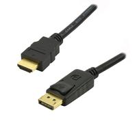 MCL 3m DisplayPort/HDMI, 3 m, DisplayPort, HDMI, Mâle, Mâle, Droit MC392-3M