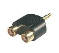 MCL Adaptateur A/V - Doré Connecteur