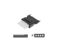 MCL - Adaptateur secteur - alimentation SATA (M) pour alimentation interne 4 plots (F)
