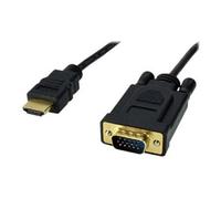 MCL - Câble adaptateur - HDMI mâle pour HD-15 (VGA) mâle - 1.5 m