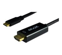 MCL - Câble adaptateur - USB-C mâle pour HDMI mâle - 1.8 m - support 4K30Hz (3840 x 2160), une directionnelle