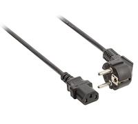 MCL - Câble d'alimentation - power CEE 7/7 (M) pour power IEC 60320 C13 - 5 m - noir Noir G