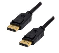 MCL Samar Câble DisplayPort 1.2 MC390-3M 3 m Mâle‑Mâle Noir 10.8 Gbit/s