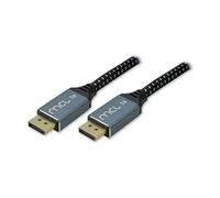 M ble DisplayPort - DisplayPort (M) - DisplayPort 1.4 - 3 m - support 8K60Hz (7680 x 4320) - noir, blanc