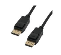MCL Câble DisplayPort MC390E-3M Noir - 3m - DisplayPort v1.1 - Support 1080p, HDCP, DPCP - Connecteurs Mâle/Mâle - Poids 103g