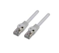 MCL IC5K99A06ASH05W câble de réseau Blanc 0,5 m Cat6a S/FTP (S-STP)