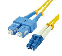 MCL 3m SC/LC OS2 câble InfiniBand et à fibres optiques Jaune