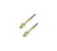 MCL - Câble réseau - LC multi-mode (M) pour LC multi-mode (M) - 3 m - 3 m - fibre optique - 50 / 125 microns - OM4 - sans halogène