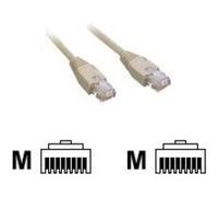 MCL Samar câble réseau FCC5EM-0.5M RJ-45 mâle-mâle Catégorie 5e non blindé 50 cm Gris
