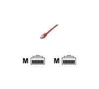 MCL Samar Câble réseau RJ45 Cat5e non blindé U/UTP 50 cm Rouge