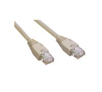 MCL Câble Réseau RJ45 Cat6 Gris 5m FCC6BM-5M : Cordon RJ45 mâle/mâle Catégorie 6 Classe E pour liaisons poste/prise murale ou brassage Hub/Switch. Longueur 5 mètres.