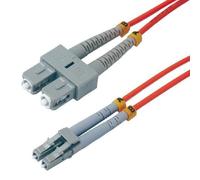 MCL - Câble réseau - SC multi-mode (M) pour LC multi-mode (M) - 2 m - 2 m - fibre optique - 50 / 125 microns - OM2 - sans halogène