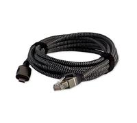 MCL Samar Câble réseau USB-C (M) vers RJ-45 (M) 2 m 5,6 mm CAT6 tressé gris/noir
