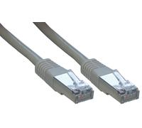 MCL Samar câble réseau FCC5EBM-0.5M Cat5e blindé RJ45 mâle-mâle 50 cm gris
