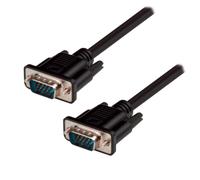 M ble SVGA HD15 mâle / mâle surblindé 3 coax + 9 fils - 20m Noi