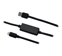 MCL - Câble USB - 24 pin USB-C (M) pour USB type A (M) - USB 3.0 - 5 m - actif - noir