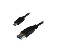 Câble USB 3.1 type C mâle / USB 3.0 type A mâle - 1m