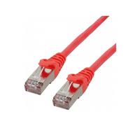 MCL CAT6A S/FTP LSZH Patch cable - 5m Red